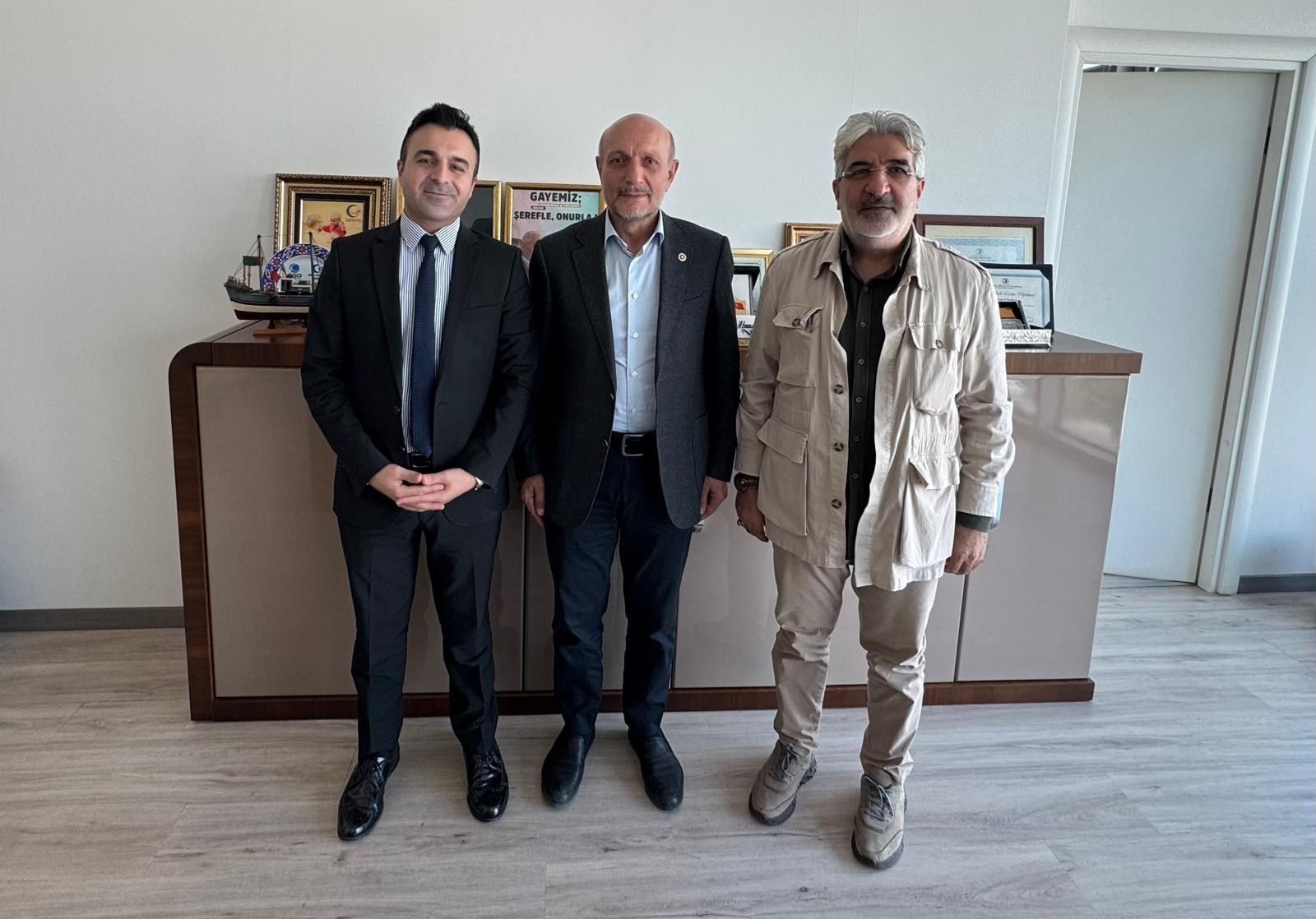 ESDER Heyetinden Bursa Milletvekili Mehmet Atmaca'ya Ziyaret