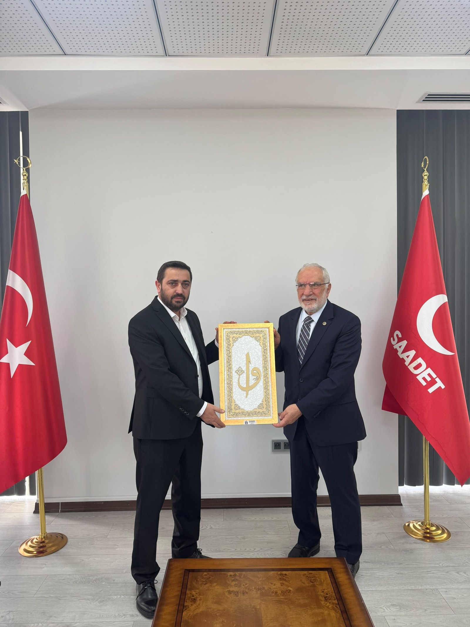 ESDER İstanbul'dan Saadet Partisi Samsun Milletvekili Mehmet Karaman'a Ziyaret