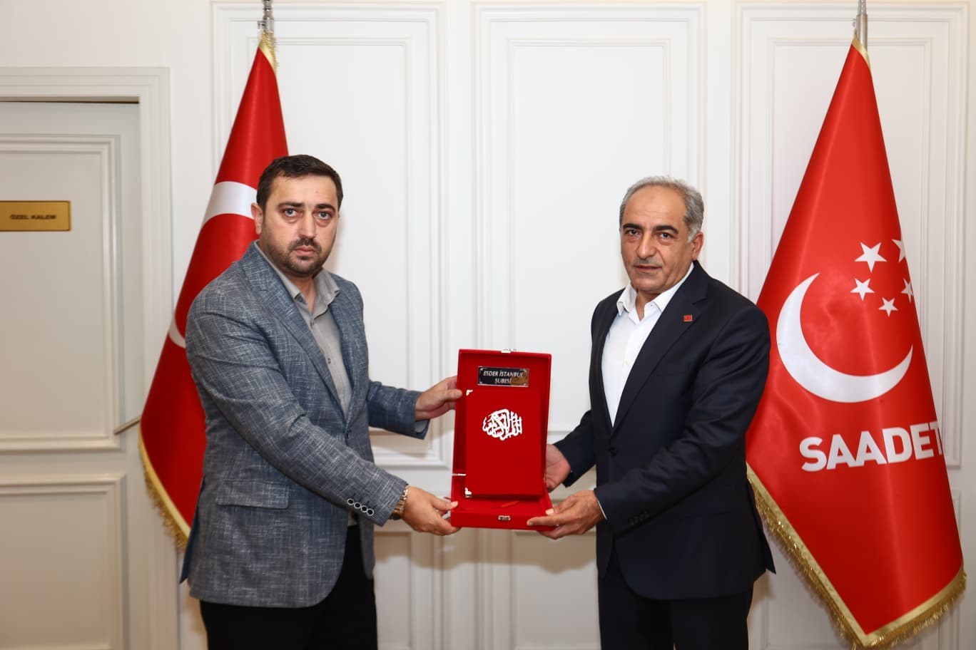 ESDER İstanbul, Saadet Partisi İstanbul İl Başkanlığını Ziyaret Etti